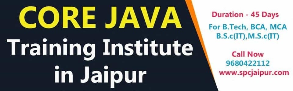 Java training institute in jaipur